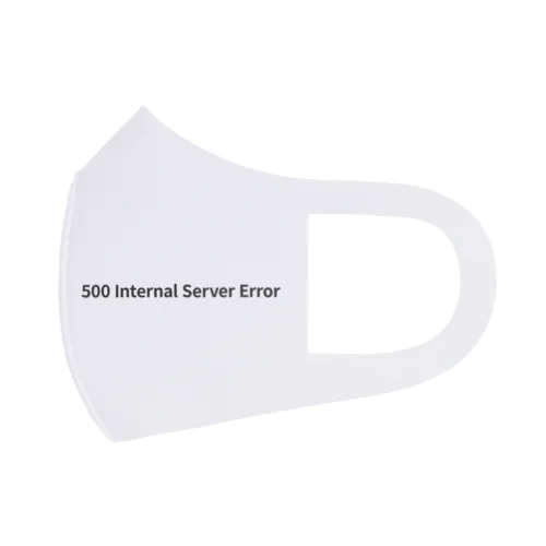 500 Internal Server Error Face Mask
