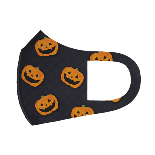 HALLOWEEN_ジャックオランタン Face Mask