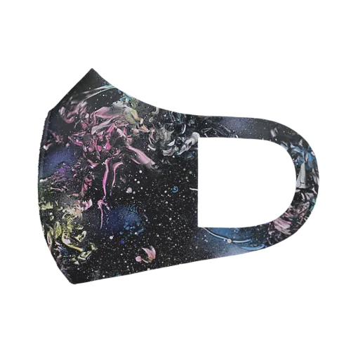 宇宙に喰らいつく昇り龍 Face Mask