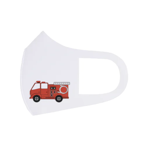 消防車 ～ Fire Truck Face Mask