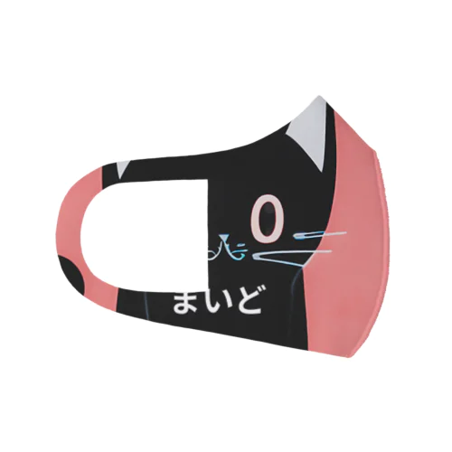 黒ねこまろんのイラストグッズ Face Mask