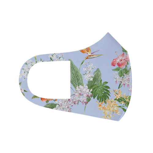 TROPICAL FLOWER Face Mask