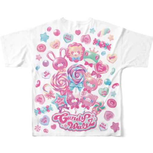 Candy Waltz No.01 フルグラフィックTシャツ