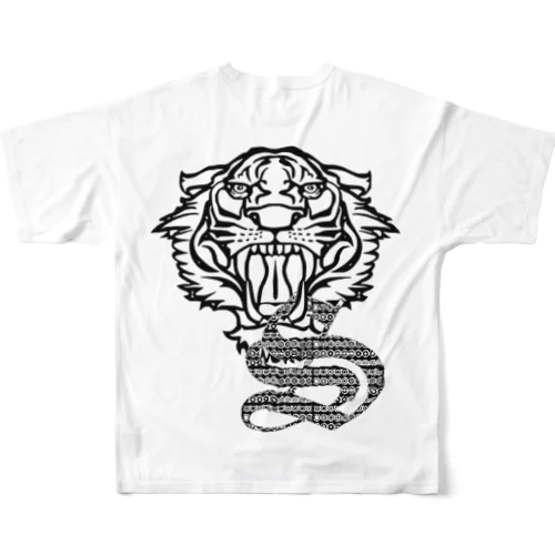 虎釘（トラヴィス） Snprince All-Over Print T-Shirt