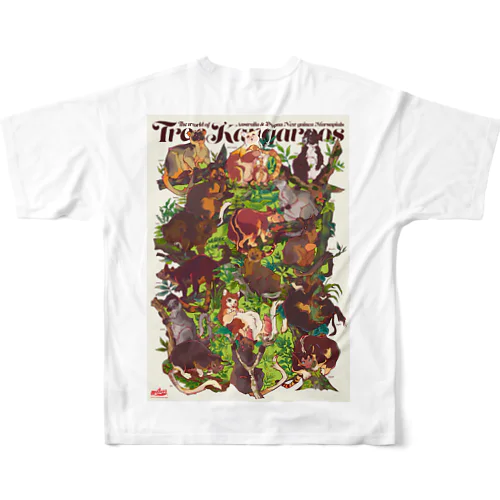 The world of Tree kangaroos All-Over Print T-Shirt