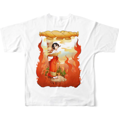 MARRY JANE DA ARC All-Over Print T-Shirt