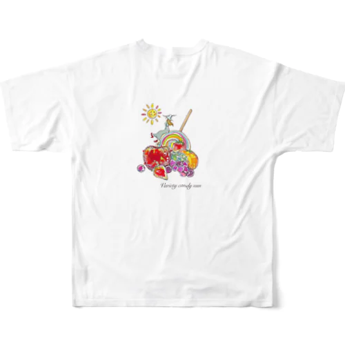 バラエティーキャンディーSANのオリジナルグッズ All-Over Print T-Shirt