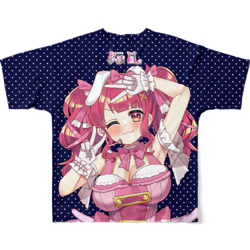 フルグラフィック限定TシャツNAVY フルグラフィックTシャツ