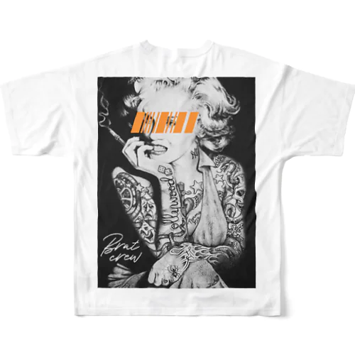 BRAT crew All-Over Print T-Shirt