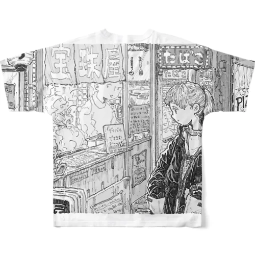 FGK-唯々 フルグラフィックTシャツ