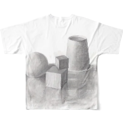 素描 All-Over Print T-Shirt