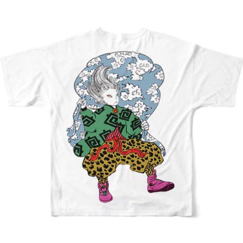 ふうじん All-Over Print T-Shirt