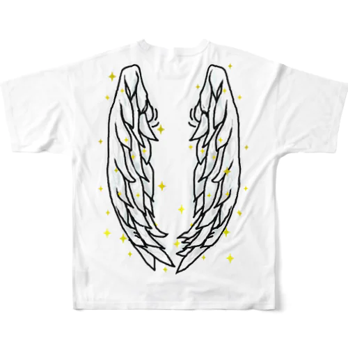 Am I ANGEL⚙？ フルグラフィックTシャツ