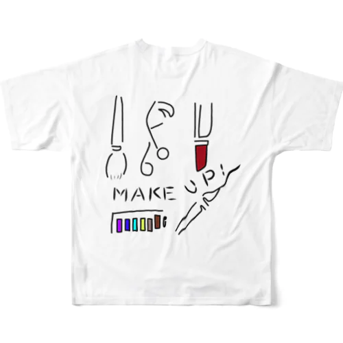 筑紫血眼姉妹 All-Over Print T-Shirt