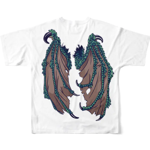 グリーンドラゴンTF All-Over Print T-Shirt