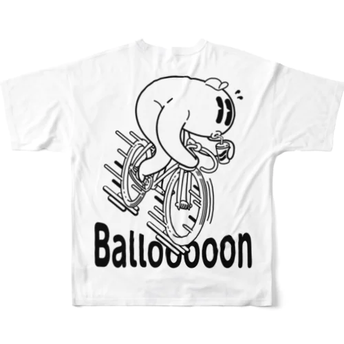 "Ballooooon" #2 フルグラフィックTシャツ