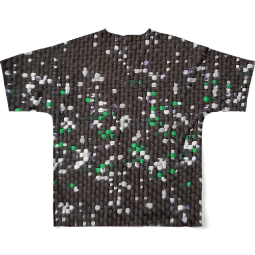 雪と翠／カヨサトーTX フルグラフィックTシャツ