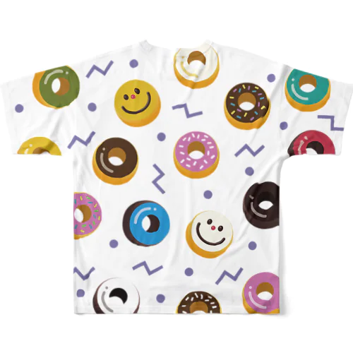 おいしいドーナツ All-Over Print T-Shirt