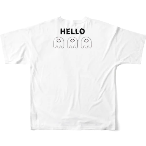 オバケ？宇宙人？シャツ All-Over Print T-Shirt