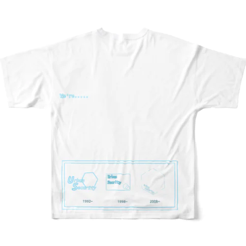 imagined comp フルグラフィックTシャツ