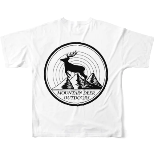 Mountain deer outdoors オリジナルグッズ♪ フルグラフィックTシャツ