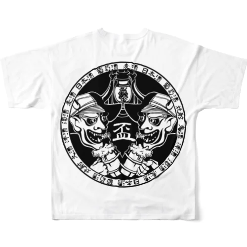 キャンプ般若 All-Over Print T-Shirt