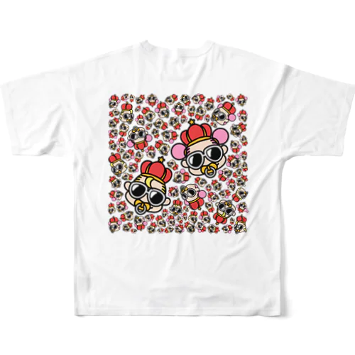 Crazy 2 フルグラフィックTシャツ