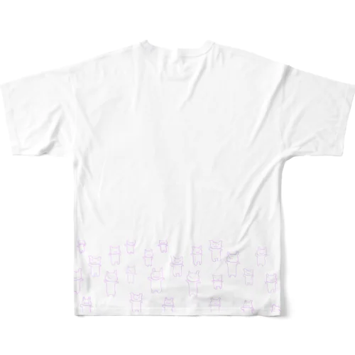 ふえてくひつじ All-Over Print T-Shirt