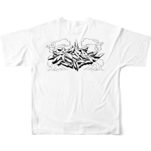 SCRP/Graffiti All-Over Print T-Shirt