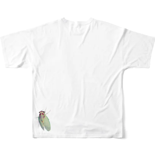 セミ羽化しちゃってるよ All-Over Print T-Shirt