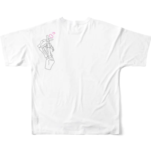 ほねきゅん All-Over Print T-Shirt