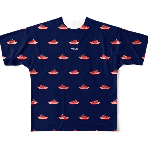 めおん（あちこち） All-Over Print T-Shirt