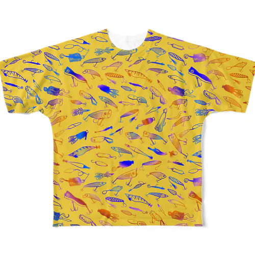 LURE_3D_FGT All-Over Print T-Shirt