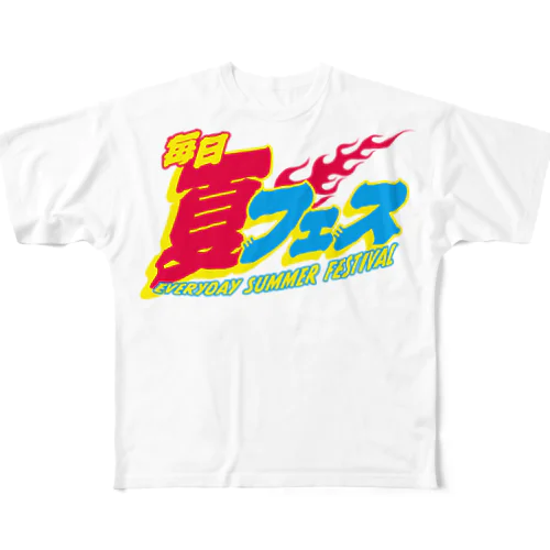 毎日夏フェス🔥 フルグラフィックTシャツ