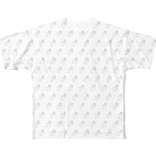 さいぴいねこ All-Over Print T-Shirt