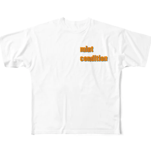 mint condition フルグラフィックTシャツ