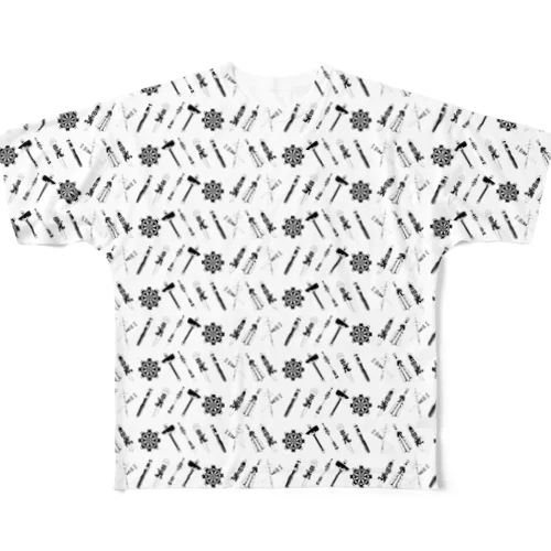 法具風道具 All-Over Print T-Shirt