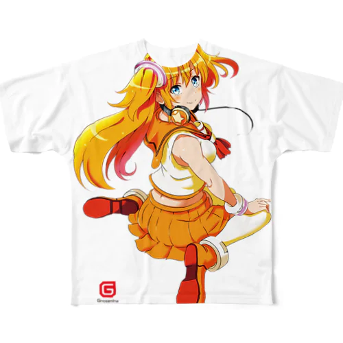 グノセミナ13 フルグラフィックTシャツ