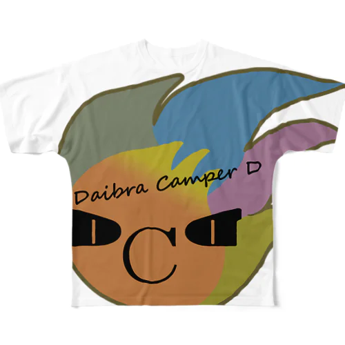 Daibra Camper D Edition 4 フルグラフィックTシャツ