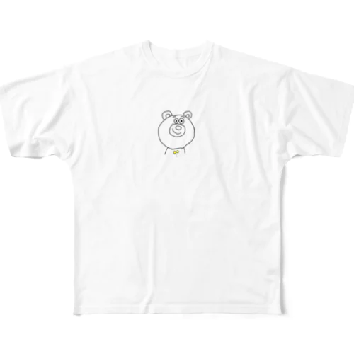 くままん All-Over Print T-Shirt