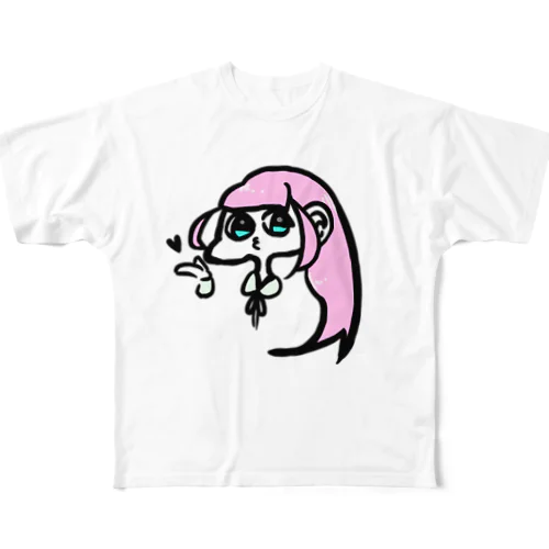 chuchu フルグラフィックTシャツ