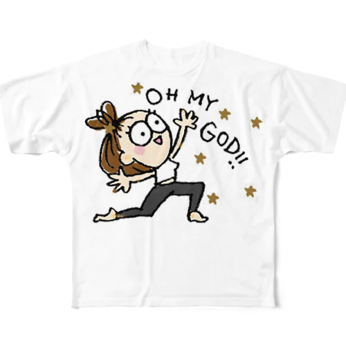 Yogini Stella★ All-Over Print T-Shirt