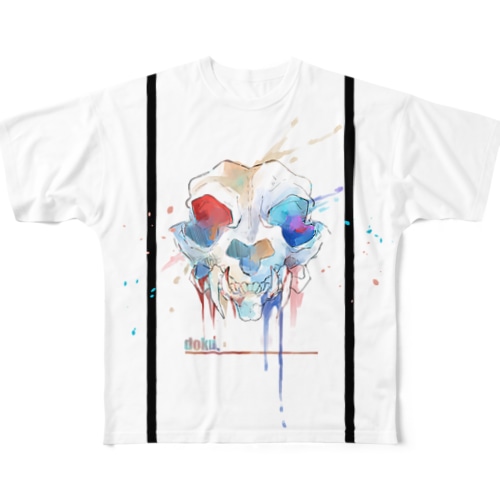 RAINbone All-Over Print T-Shirt