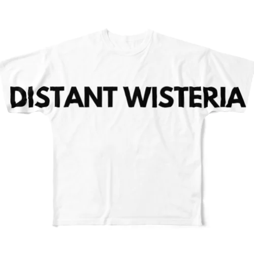 DISTANT WISTERIA LOGO　 フルグラフィックTシャツ