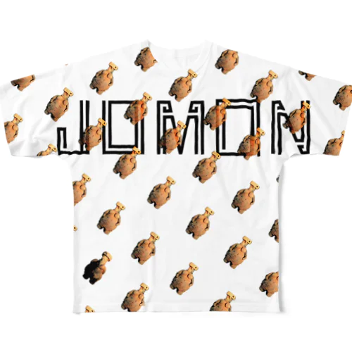 JOMON_Tシャツ両面 フルグラフィックTシャツ