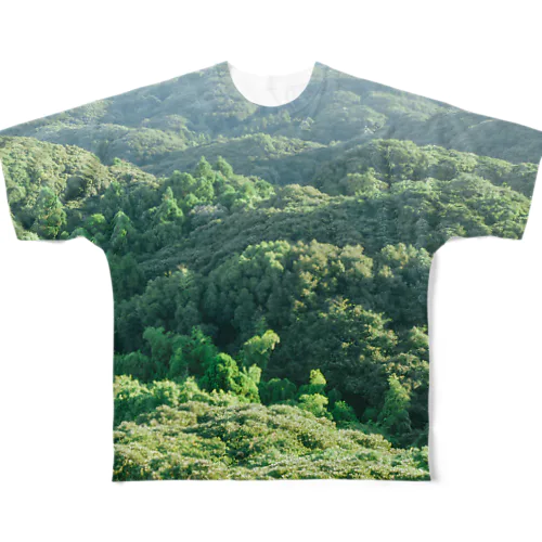 森 フルグラフィックTシャツ
