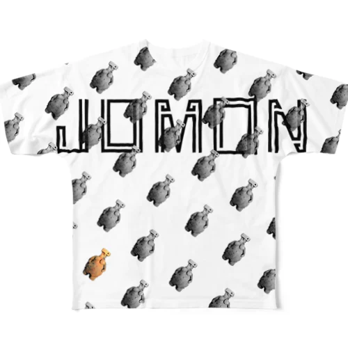 JOMON_Tシャツ片面 フルグラフィックTシャツ