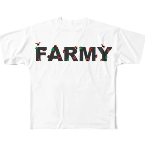 FARMY LADYBAIRDS フルグラフィックTシャツ