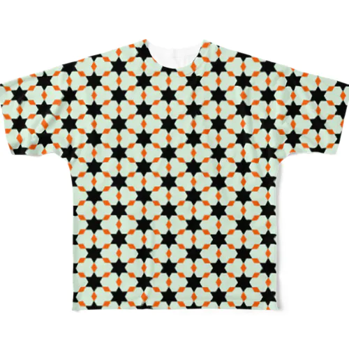 幾何学的な模様 All-Over Print T-Shirt