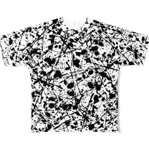 PAINT_K4W フルグラフィックTシャツ